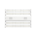 2ft LED Linear High Bay 161W 5000K 23220 Lumens - Clear - DLC Premium 5 Year Warranty - Dimmable - Chain Mount