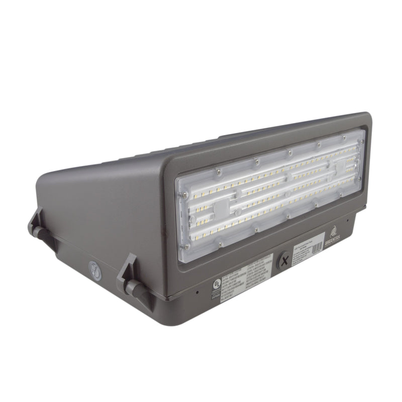 LED Wall Pack - 40W 5000K 5520 Lumens IP65 UL DLC Certified 5 Year Warranty - Full Cutoff - Dark Sky