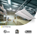 2ft LED Linear High Bay 300W 42600 Lumens - Frosted - UL DLC Premium 5 Year Warranty - Dimmable - Chain Mount