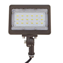 LED Flood Light 30W 4000 Lumens IP65 UL DLC Certified 5 Year Warranty - Knuckle Mount