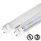 Hybrid T8 4ft LED Tube Light 12W 1788 Lumens UL DLC Certified 5 Year Warranty - Ballast Compatible or Bypass - Pack of 30